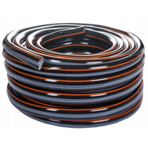 Wąż   ogrodniczy   1"    25m szaro-pomarańczowy